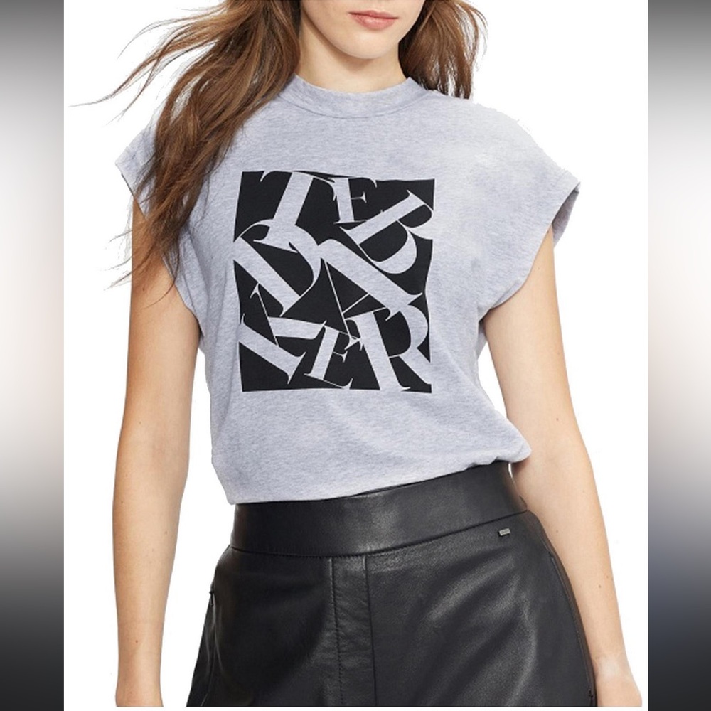 TED BAKER IDDAA TED BAKER LETTER SLEEVELESS TOP  Size 1 (US2-4)